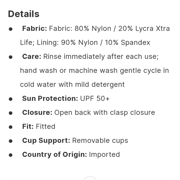 🏊‍♀️🏄‍♀️ SPORTI Active Bondi 2 Piece Swim Skort &High Neck Top in Bondi Floral - Picture 12 of 16